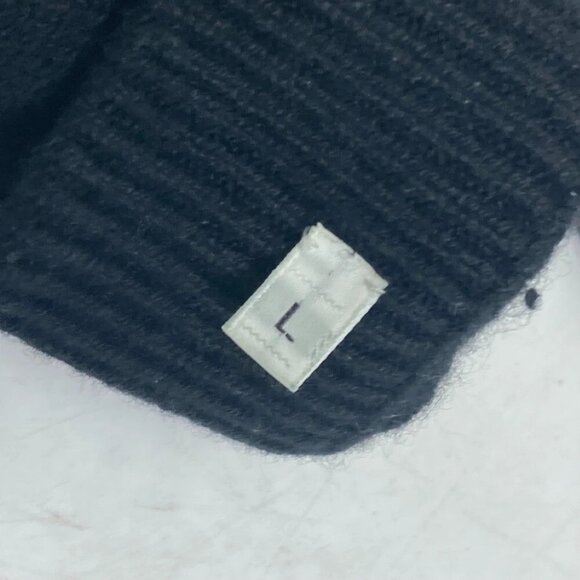 HERMES Whole pattern H logo Gloves Cashmere Black - Picture 2 of 8